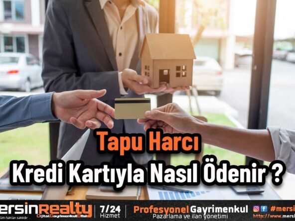 tapu harcı kredi kartı ile ödeme